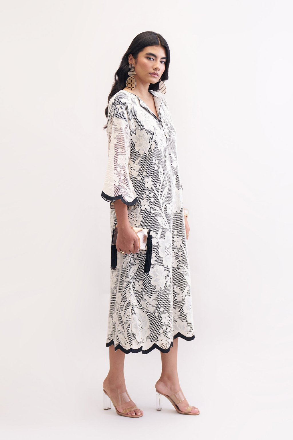 Floret Kaftan Dress
