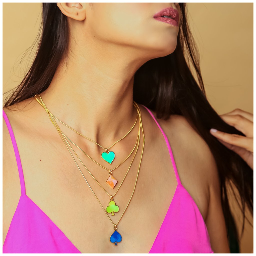Game of Cards Necklace