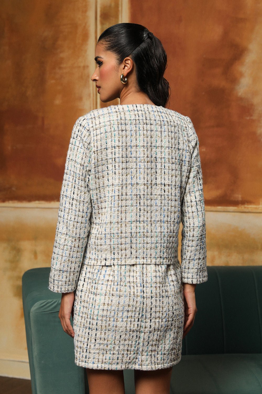 Classic Tweed Dress