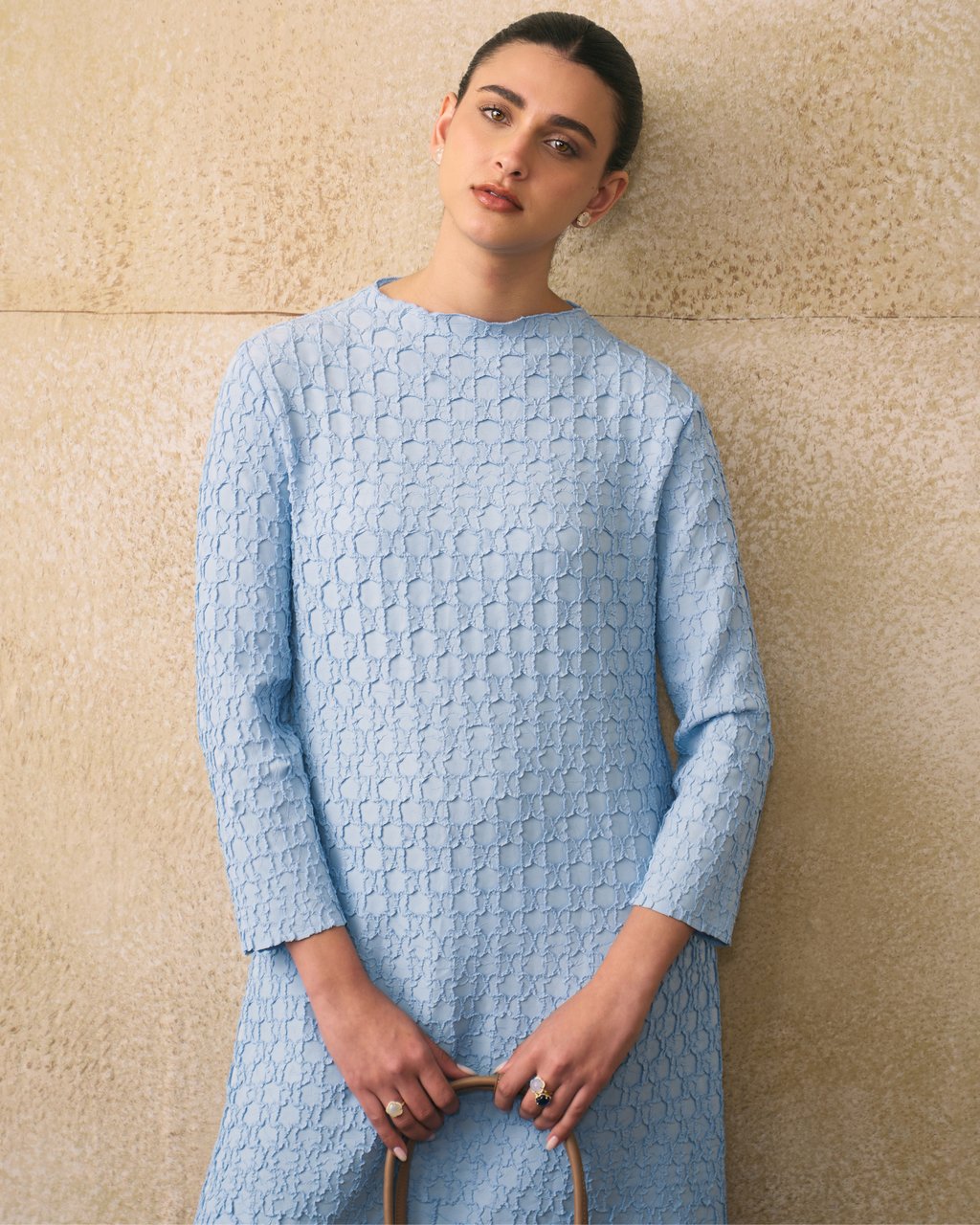 Sky Blue Cors Dress