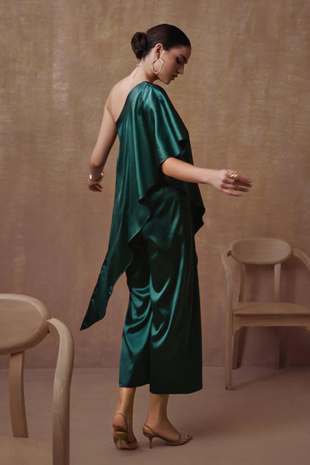 One Shoulder Jumpsuit