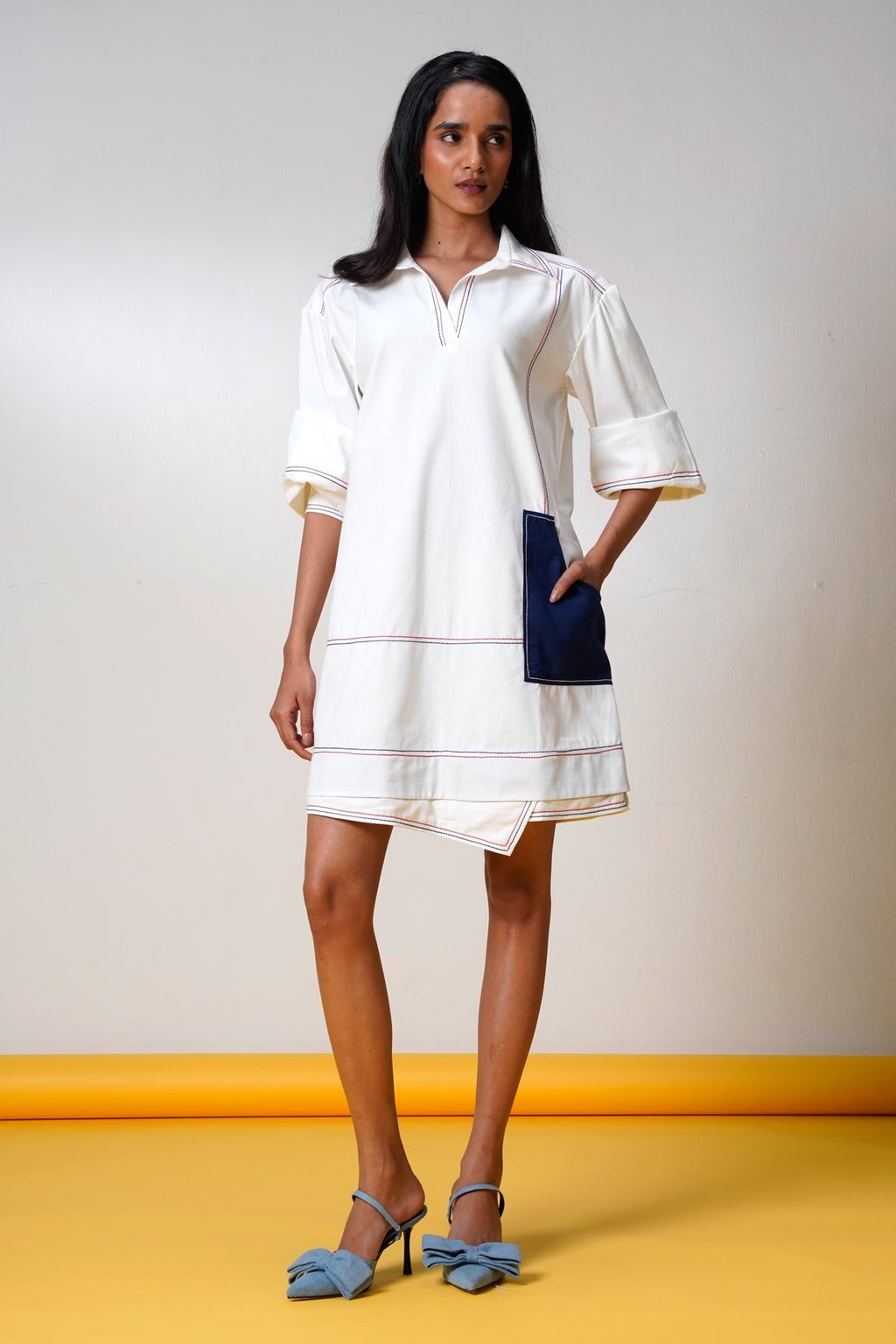 Malik Denim Dream Short Dress