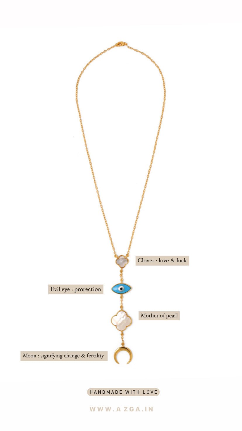 Over the Moon Neck Chain