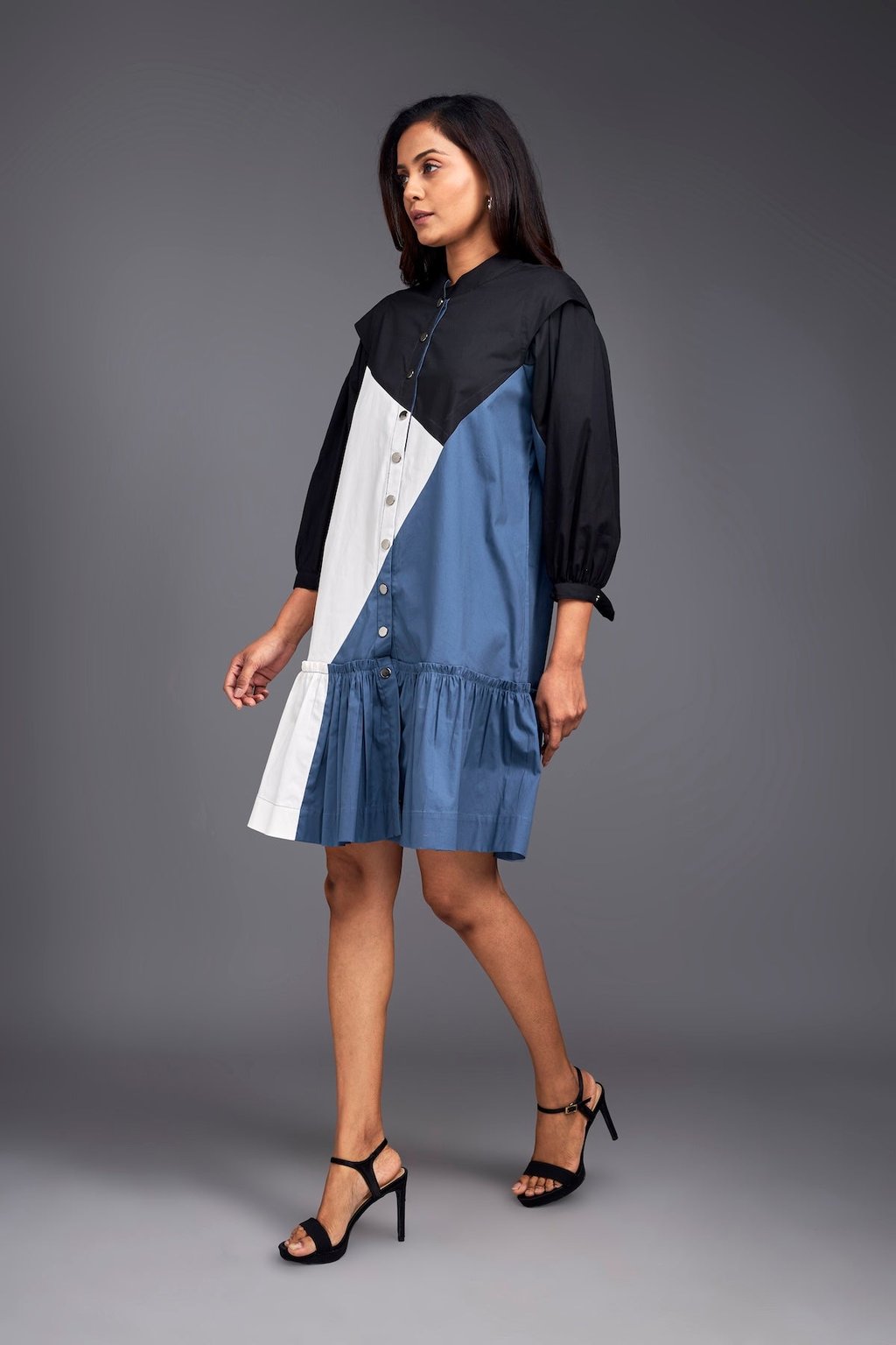 Block Short Dress