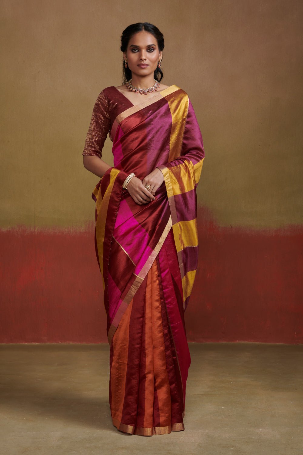Samyukta with Blouse Fabric