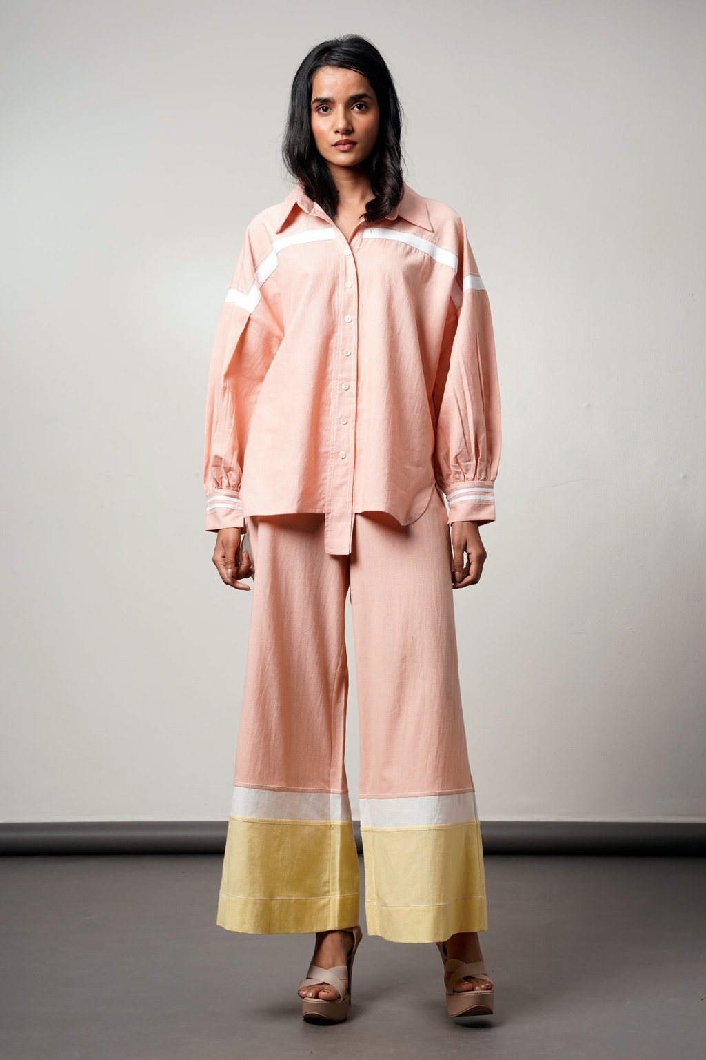 Bellona Set - The Fluted Shirt, Pants