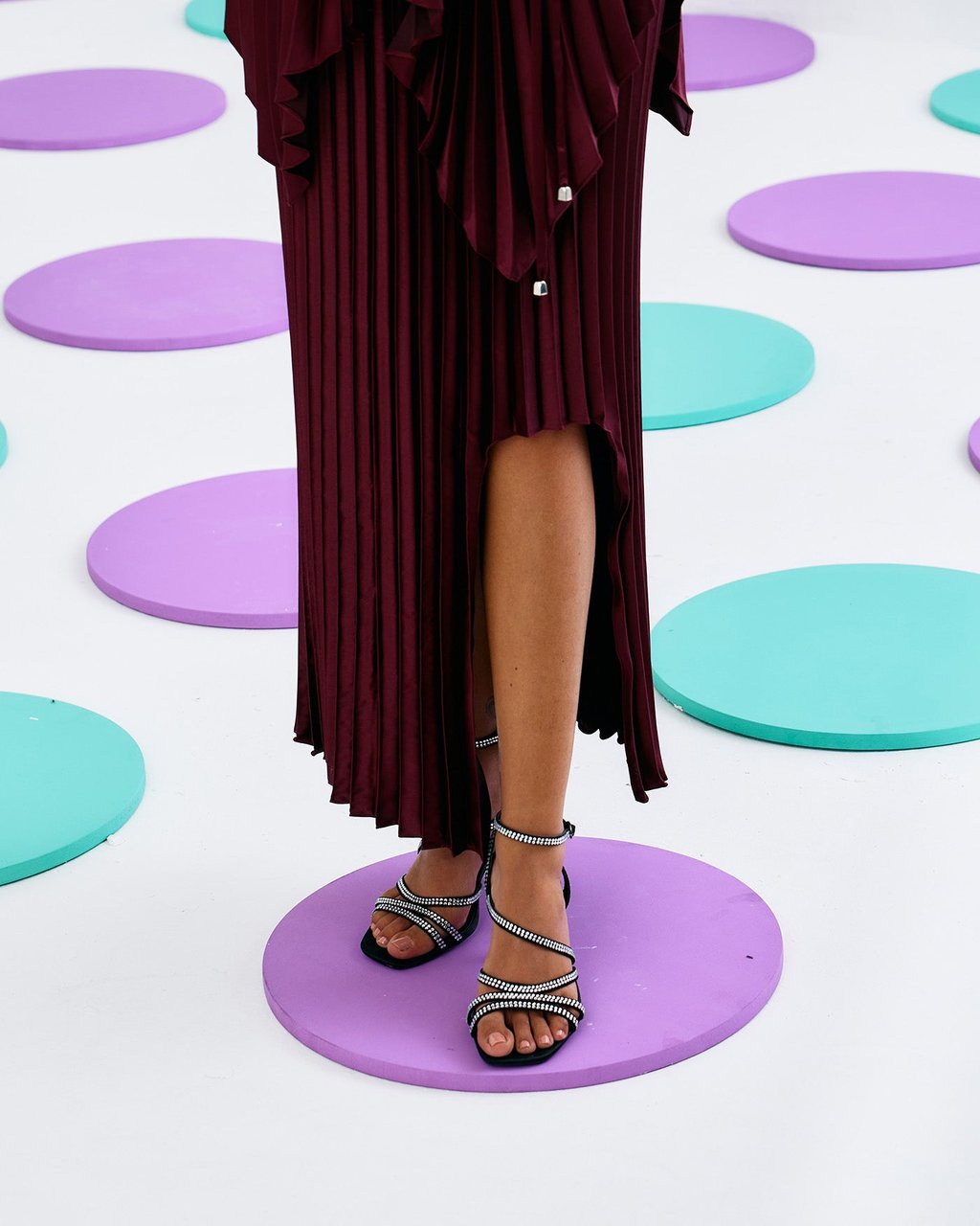 Pleated Mermaid Skirt