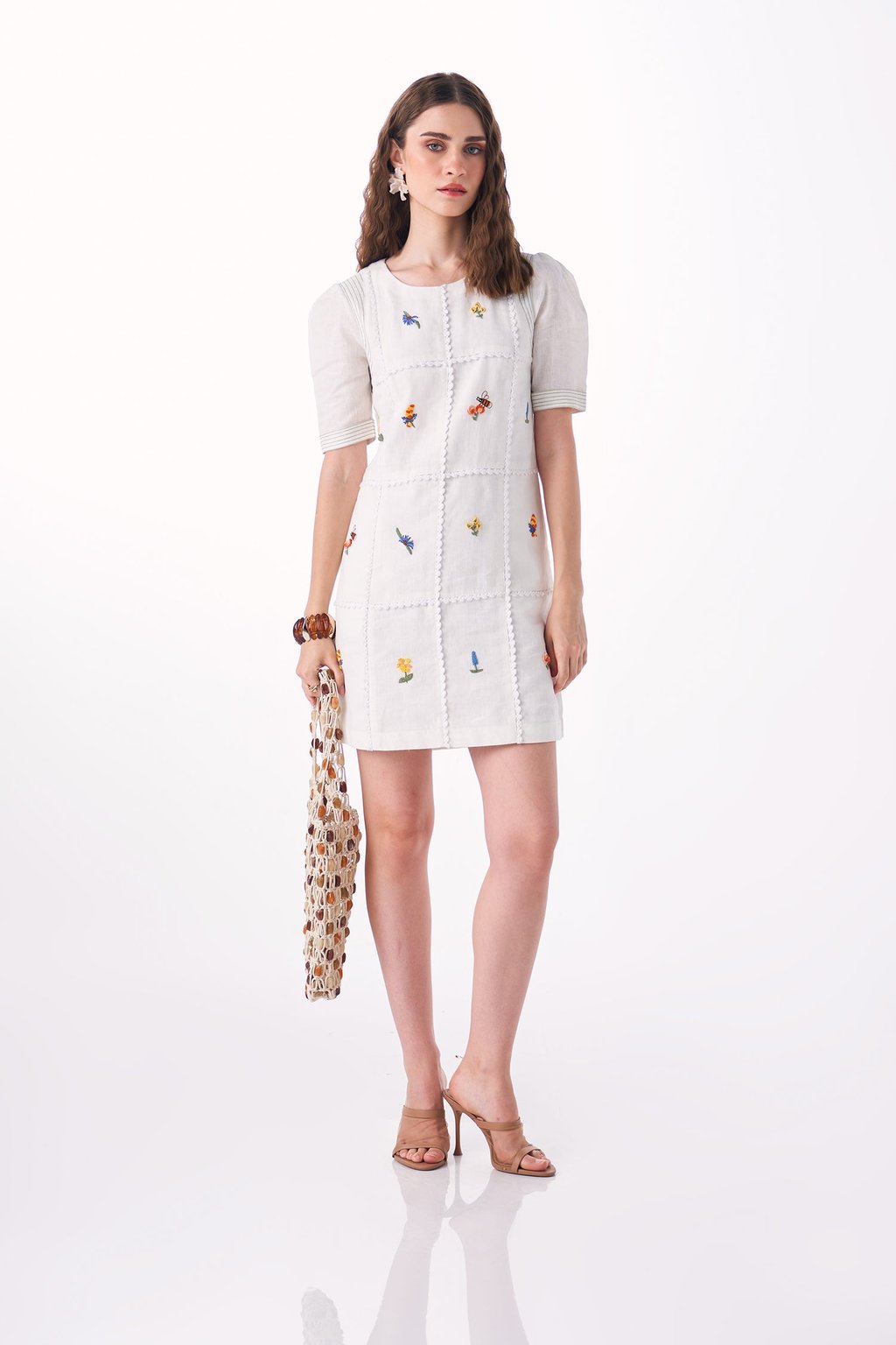 Playful Dress with Sleeves