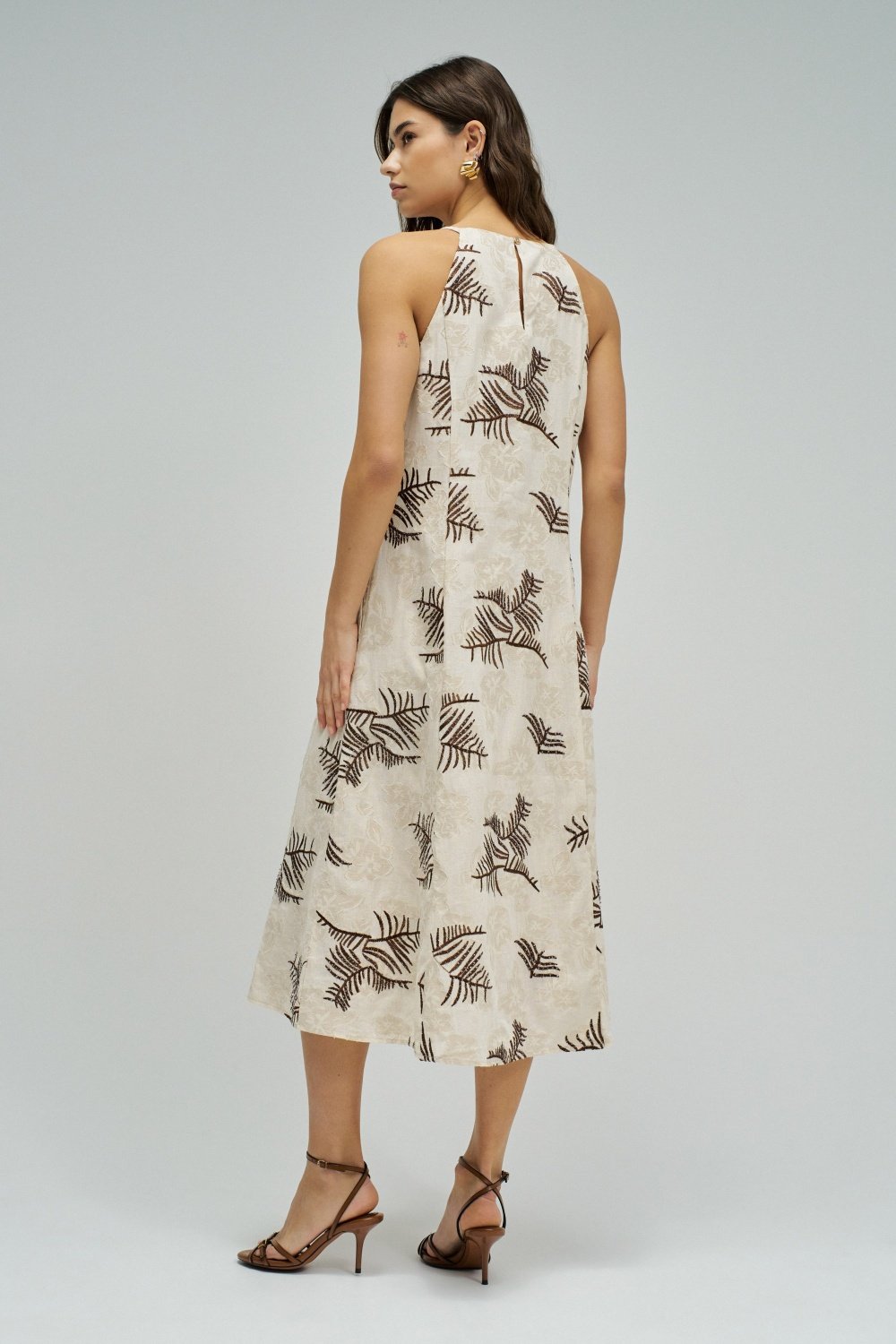 A-Line Dress All-Overall Texture