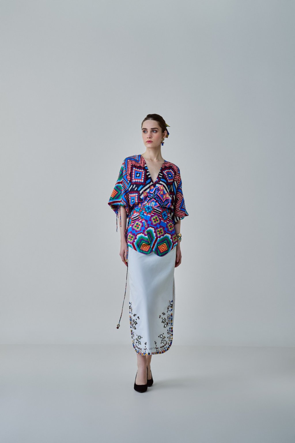 Morgan Skirt White