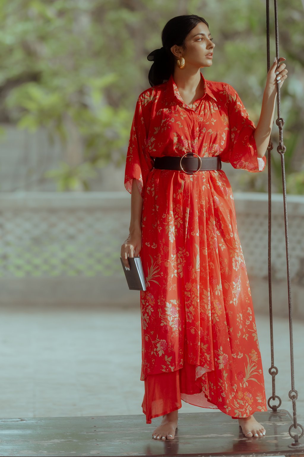 Bloom Shirt Dress