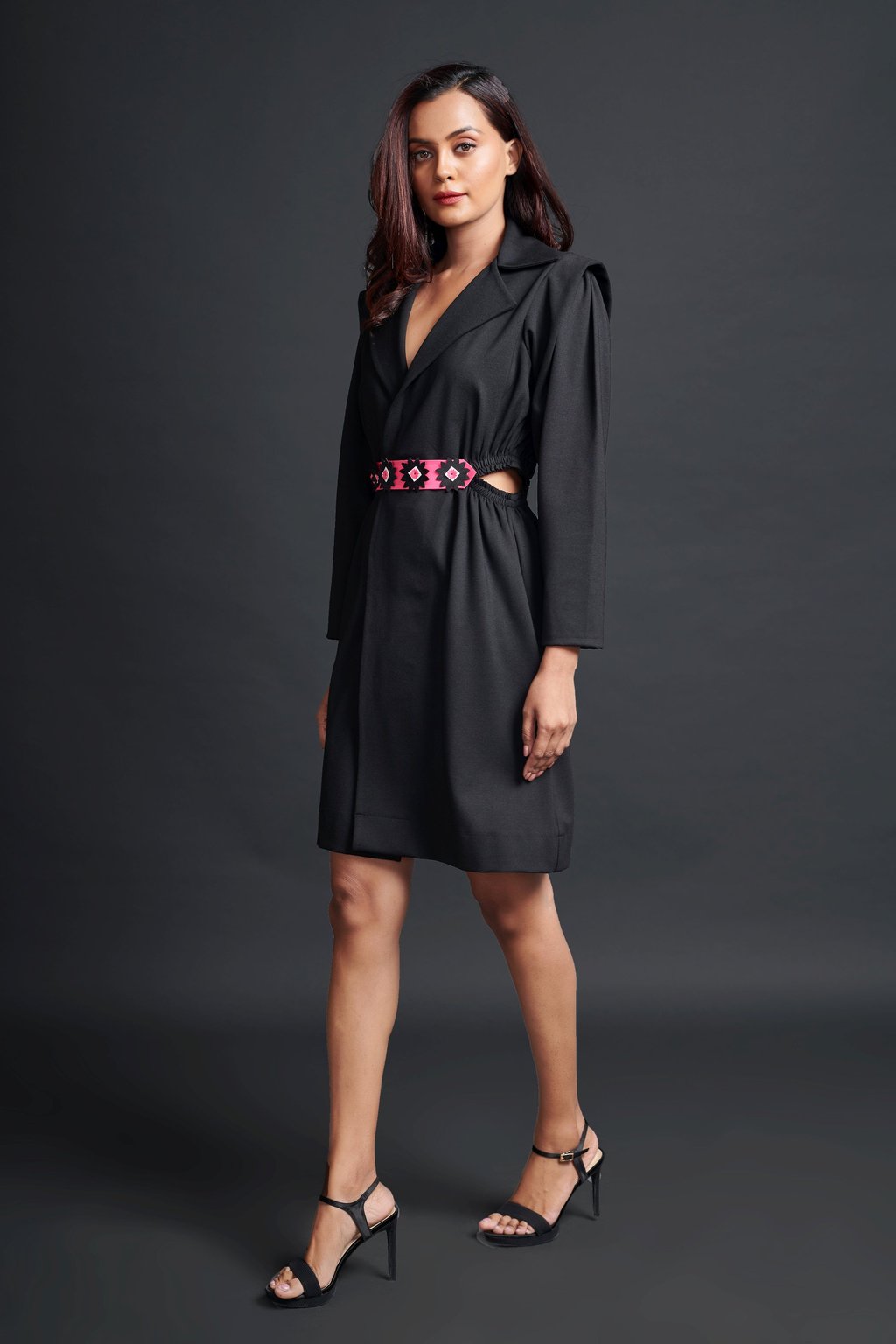 Jacket Dress with Belt