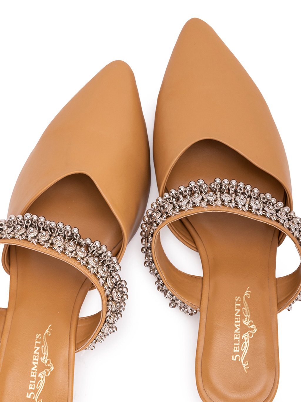 Akali Beige (Mule Heel)