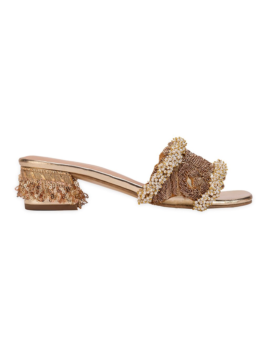 Adhika Gold (Slider Heel)