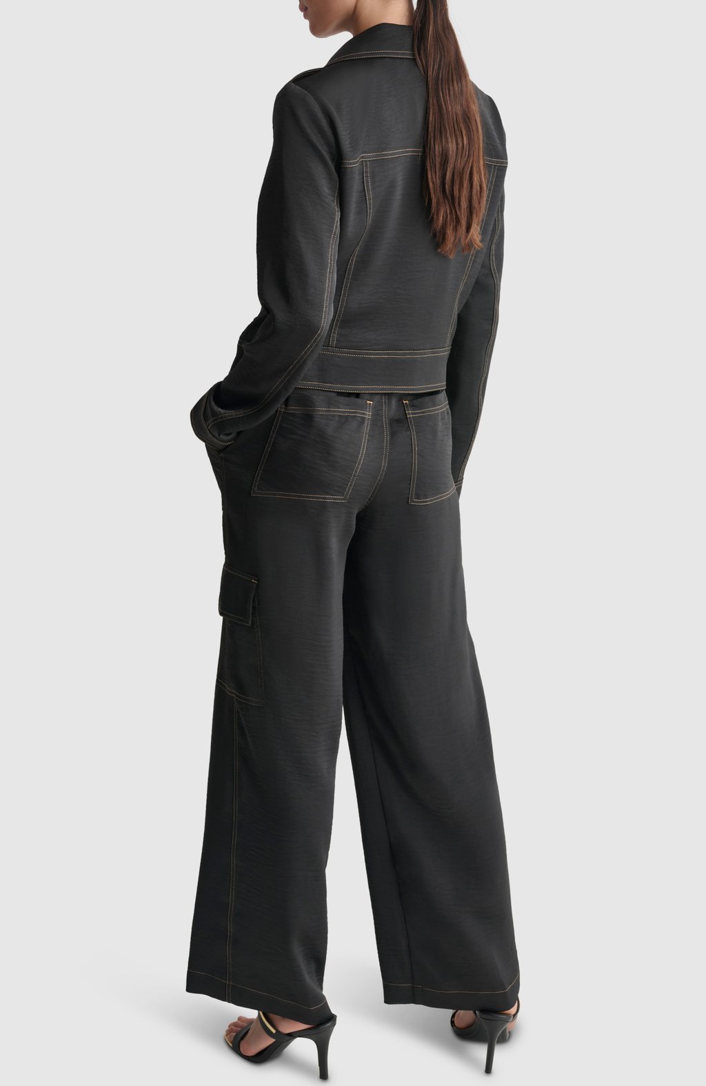 Classic Solid Biker Jacket