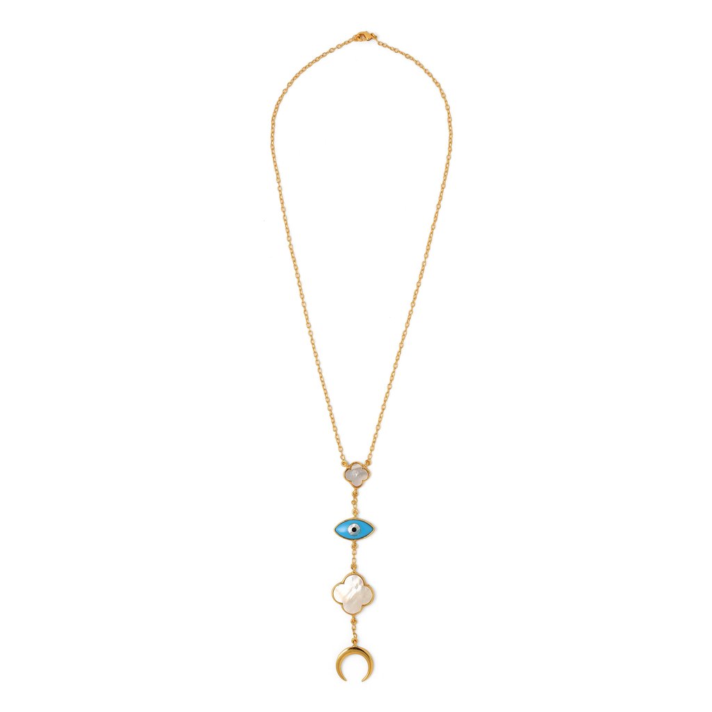 Over the Moon Neck Chain