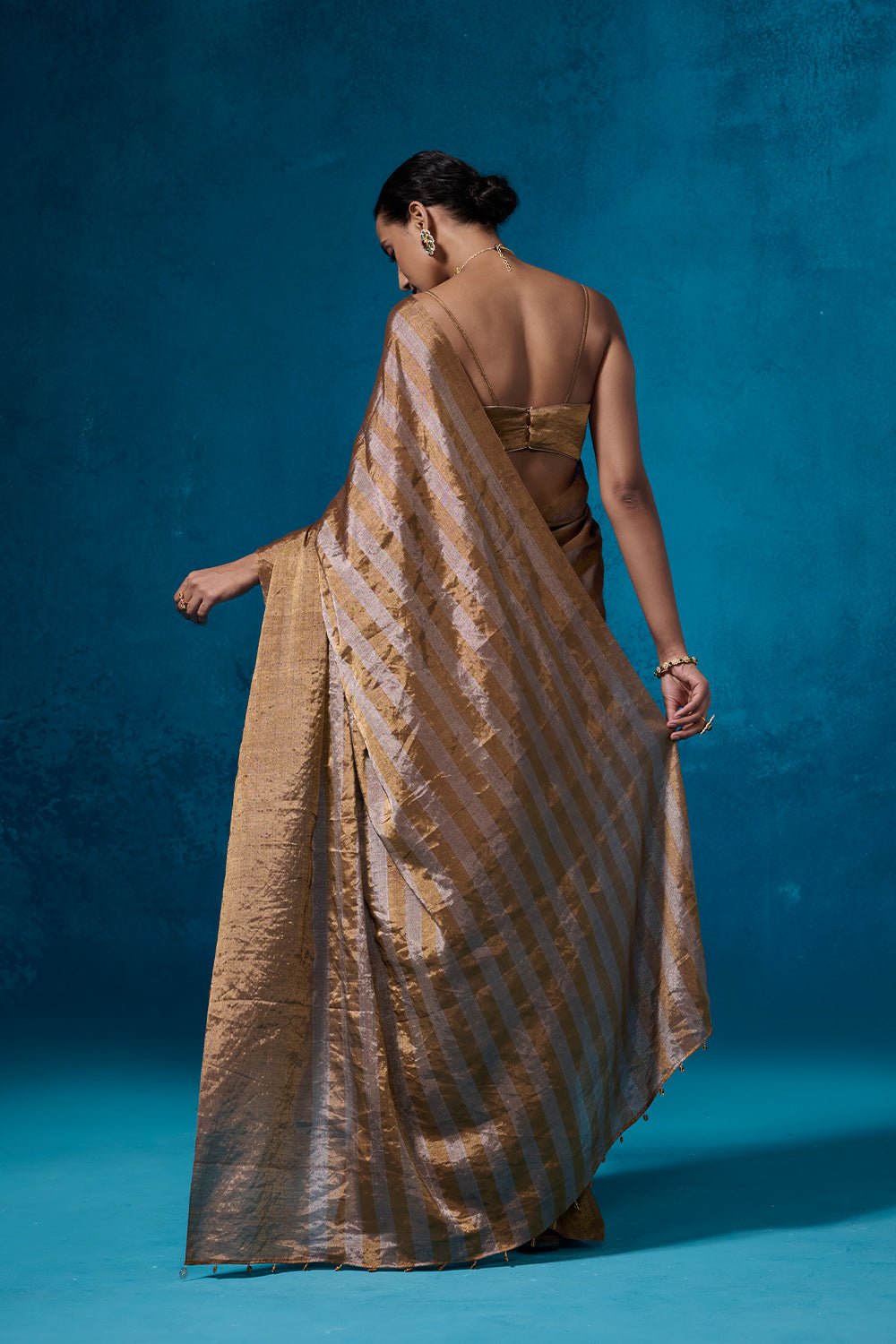Shabeena with Blouse Fabric