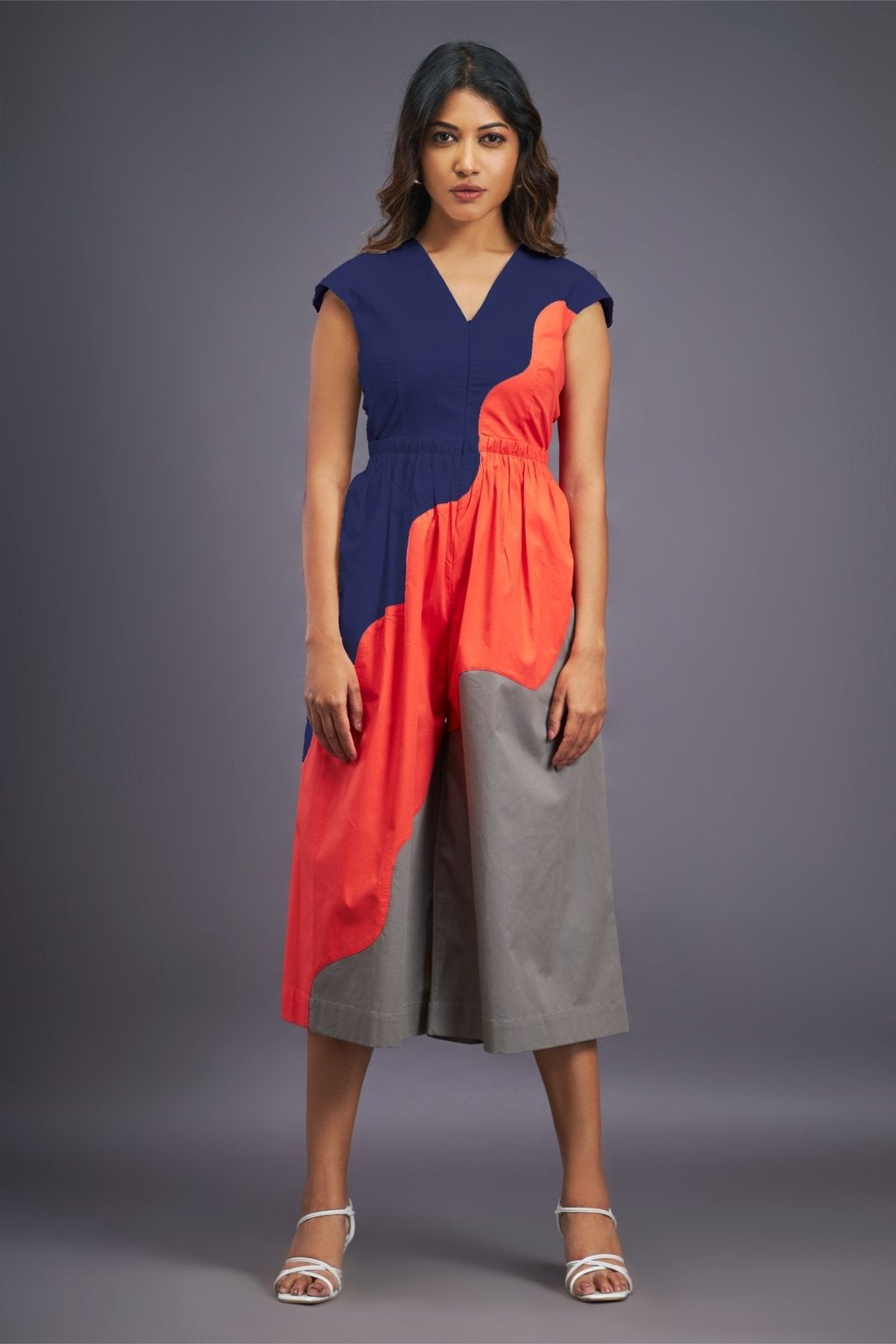 Relax Fit Backless Jumpsuit