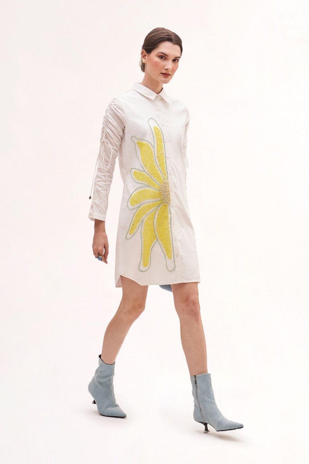 Queen Embellished Short Dress