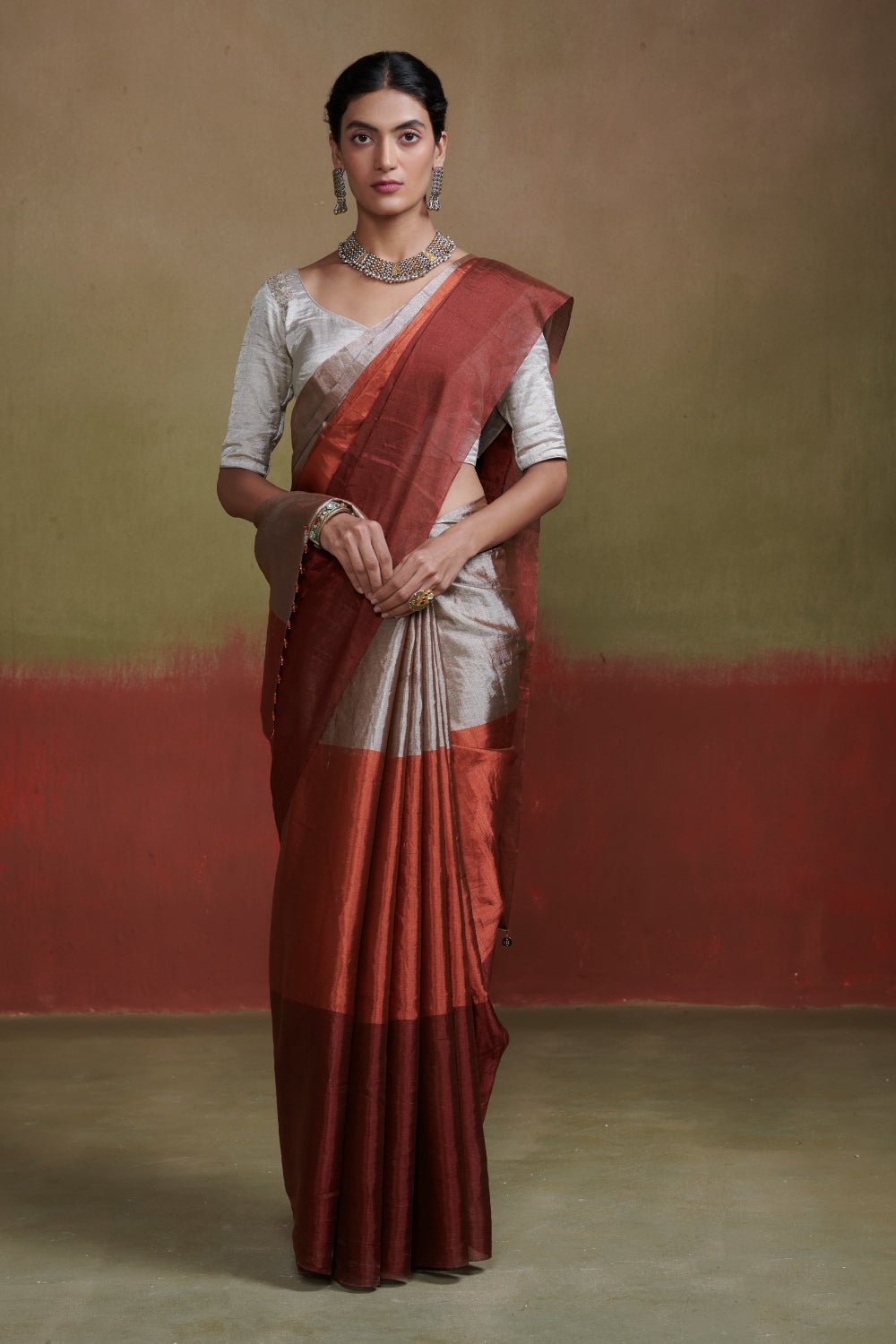 Mirza with Blouse Fabric