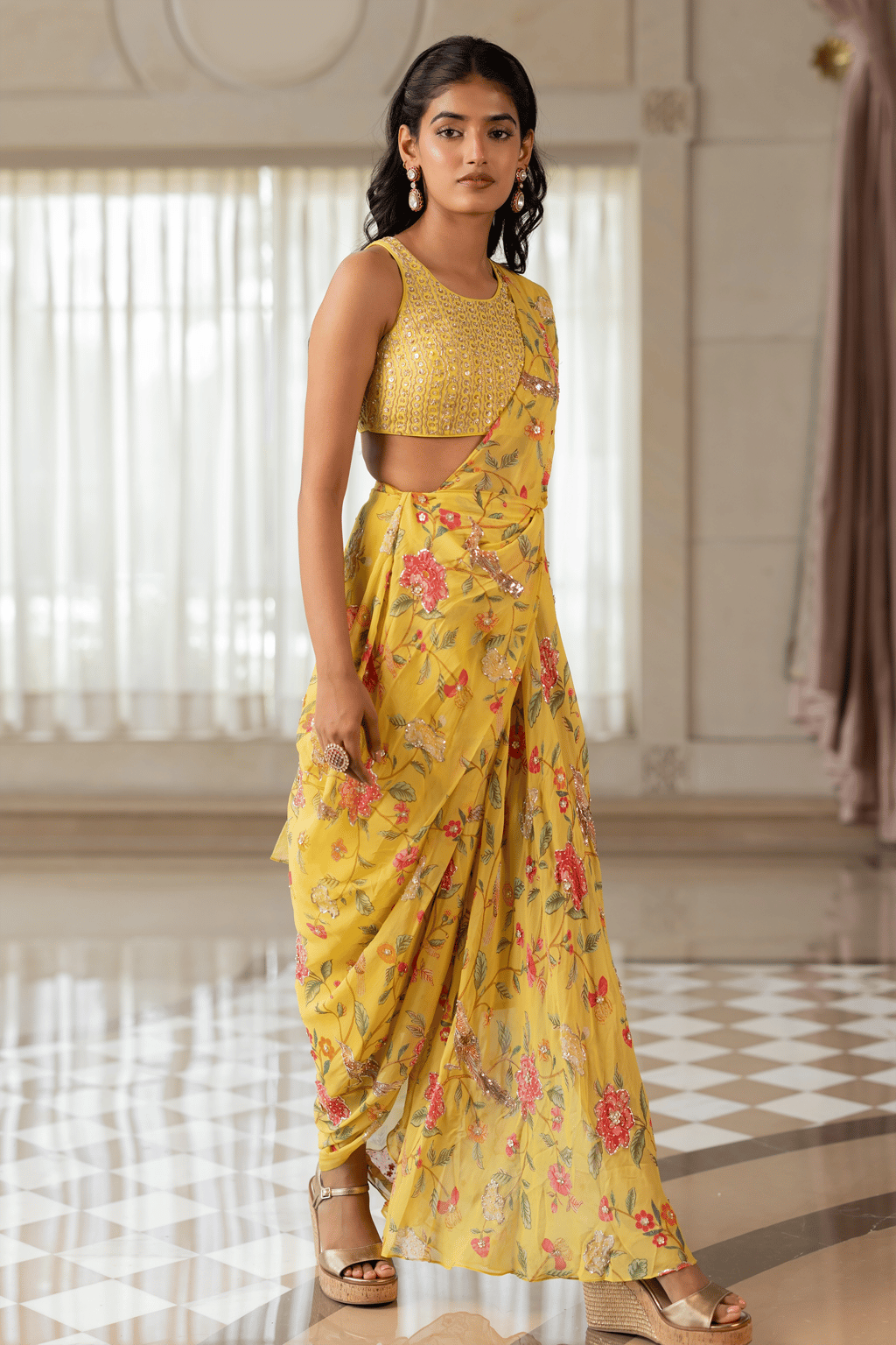 Emily Saree Set