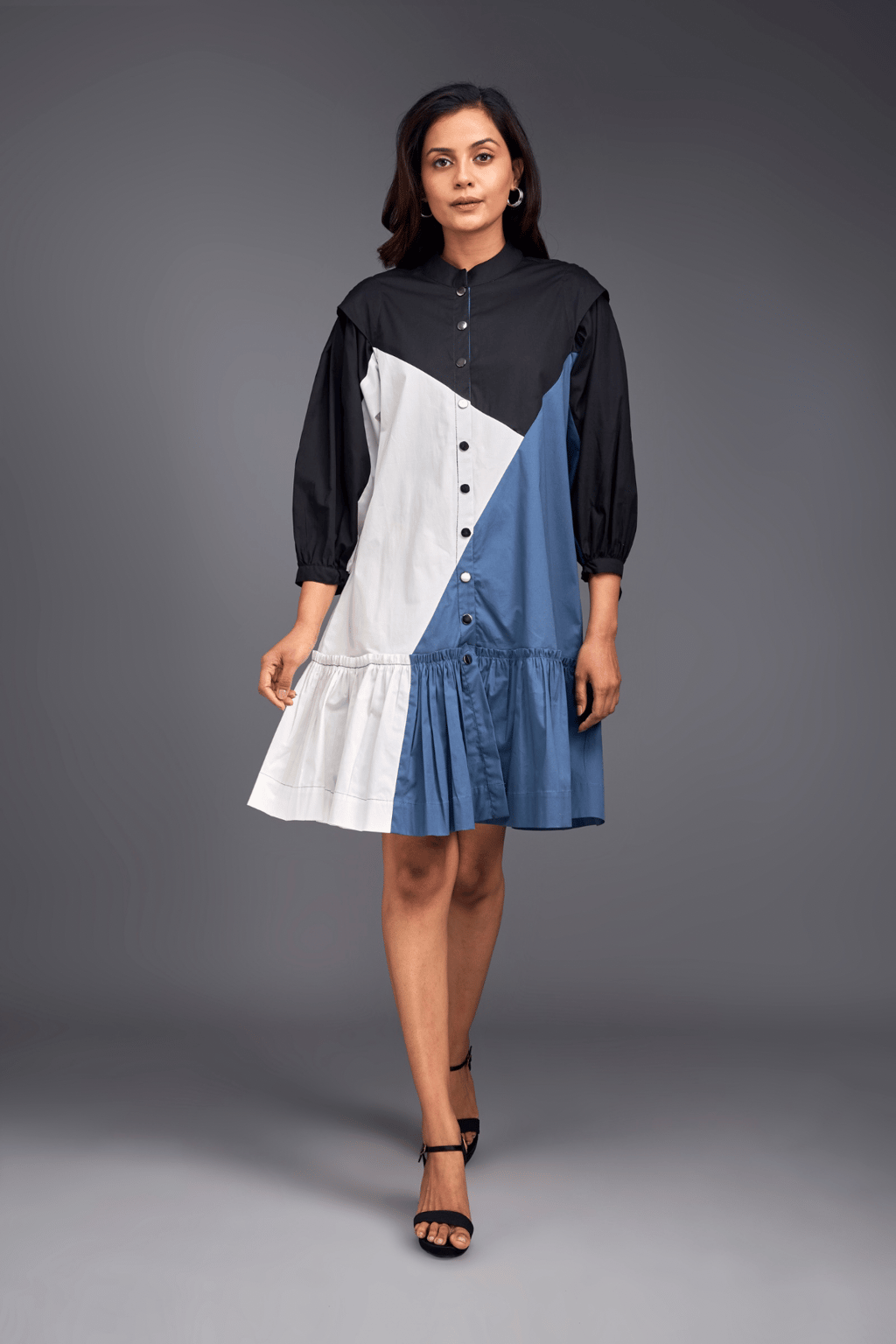 Block Short Dress