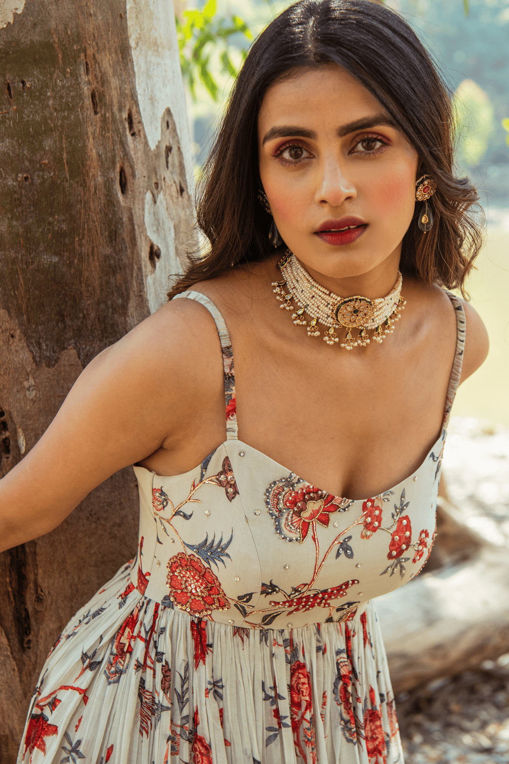 Sanvi Maxi Jacket Set