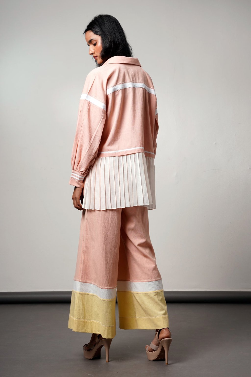 Bellona Set - The Fluted Shirt, Pants