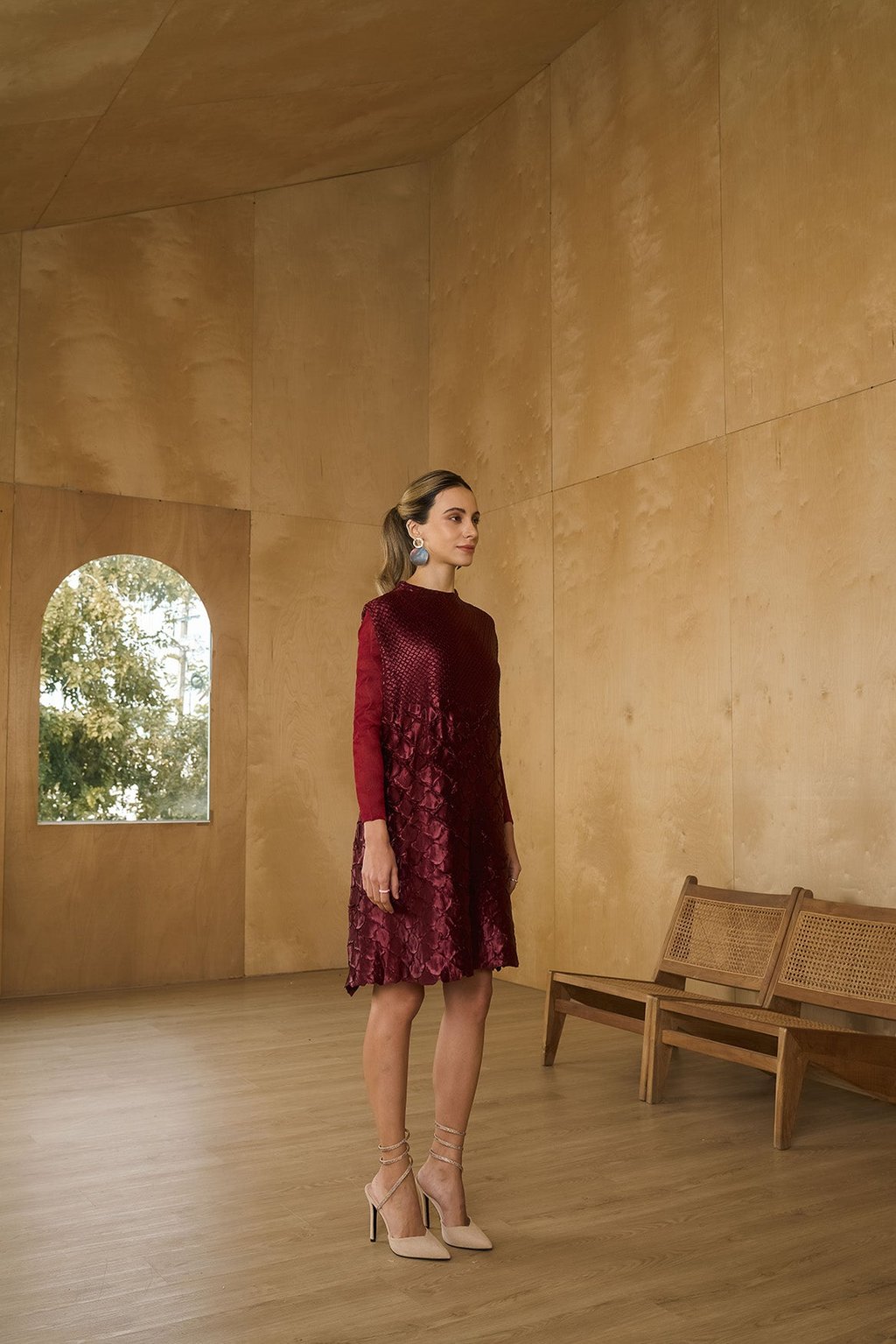 Mermaid Textured Dress