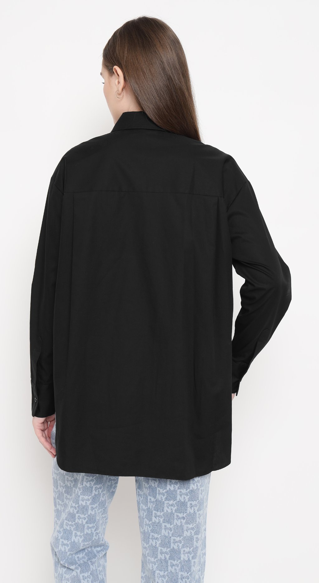 Spread Collar Heart of Ny Logo Shirt