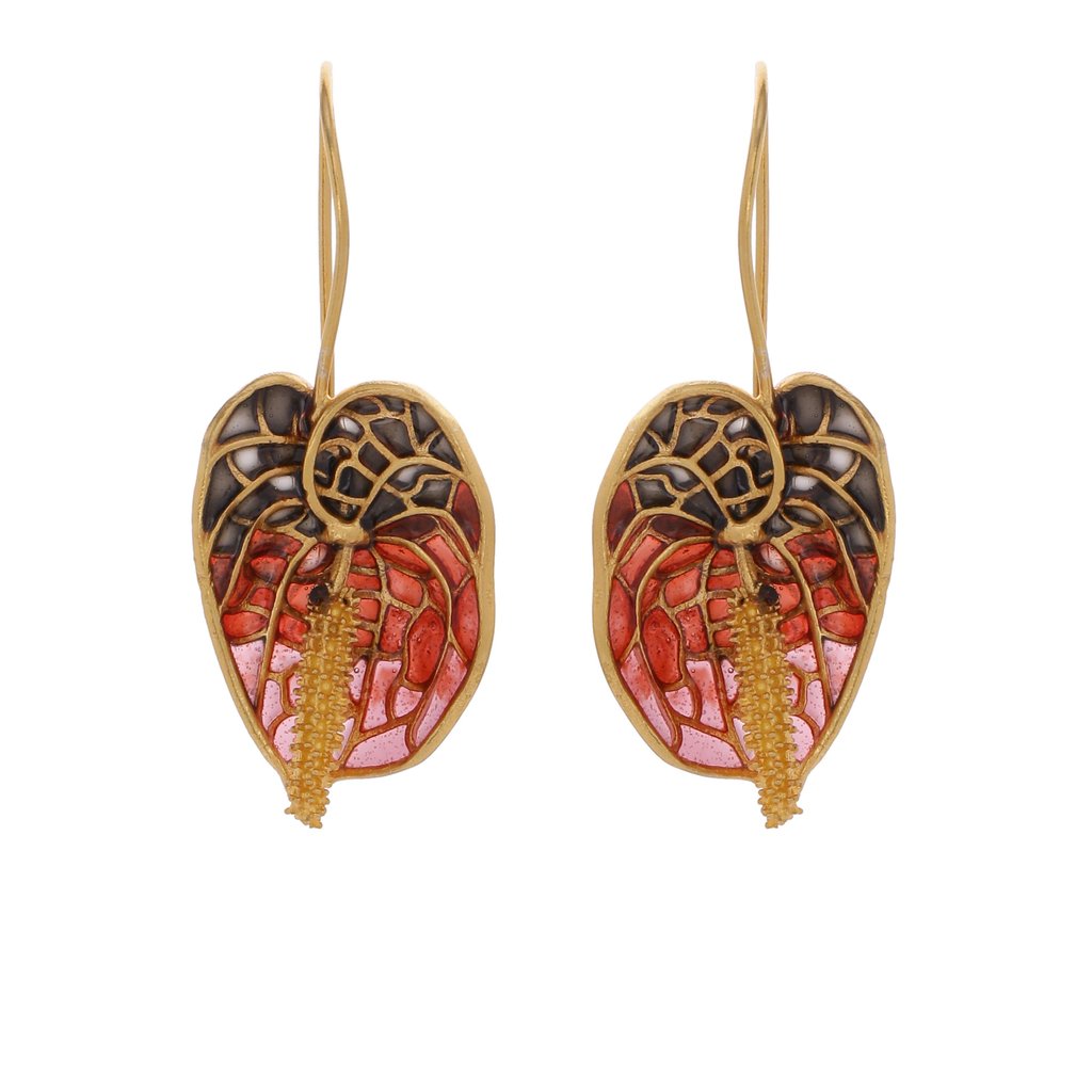 Anthurium Earrings