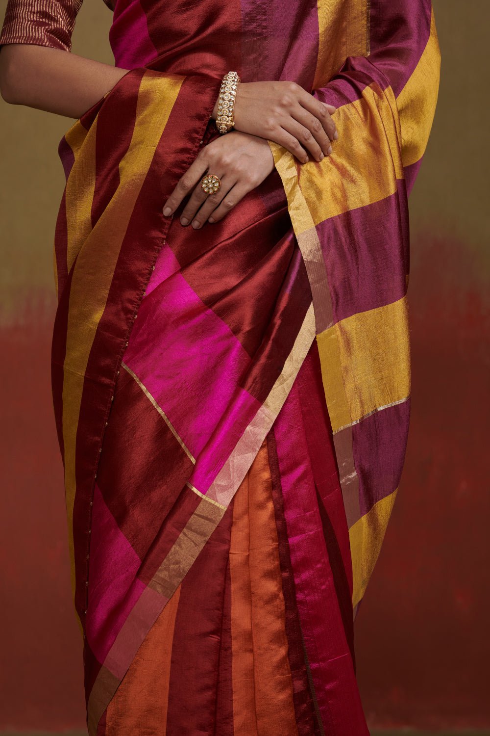 Samyukta with Blouse Fabric
