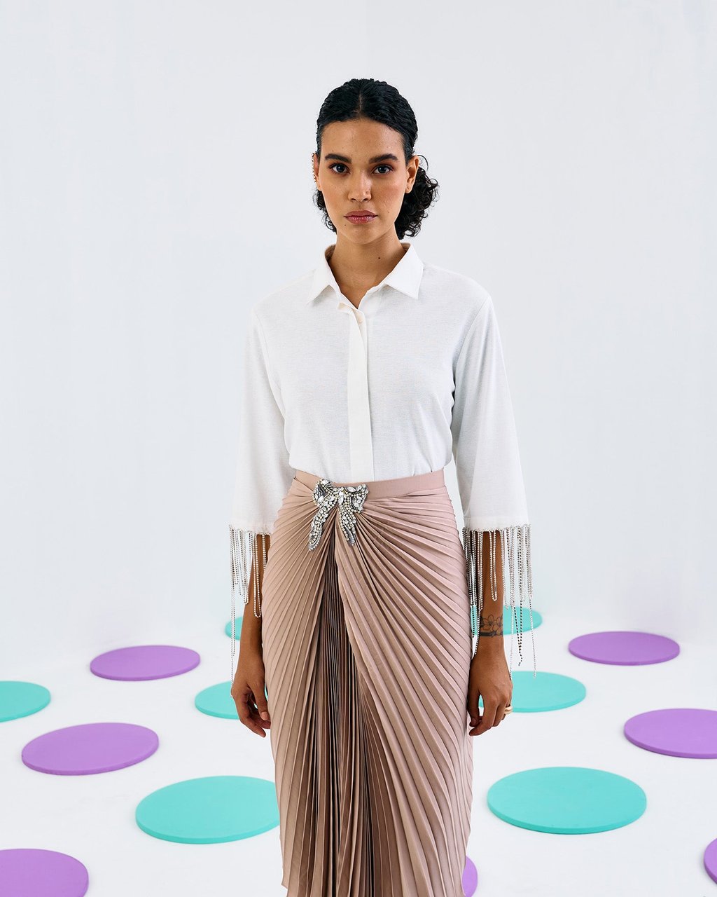 Forever Pleated Skirt