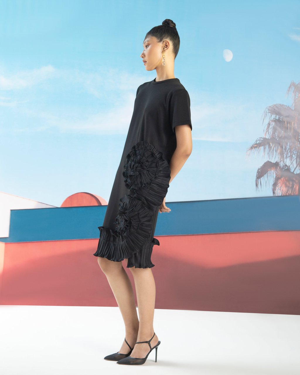 Flower Edge Dress