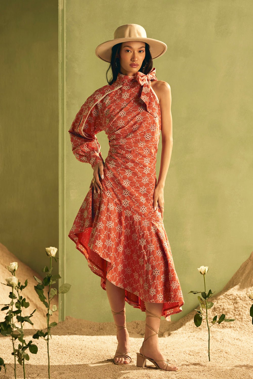 Flattering Eeylet Dress