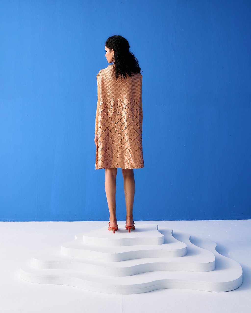 Mermaid Textured Dress