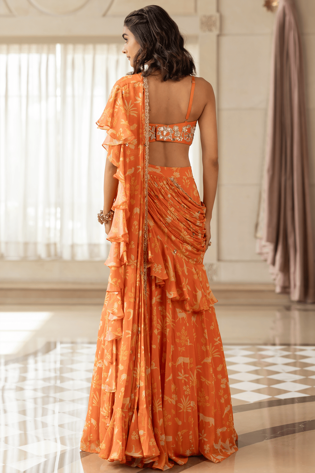 Tatiana Saree Set