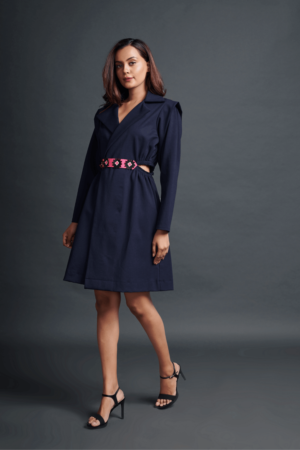Jacket Dress with Belt