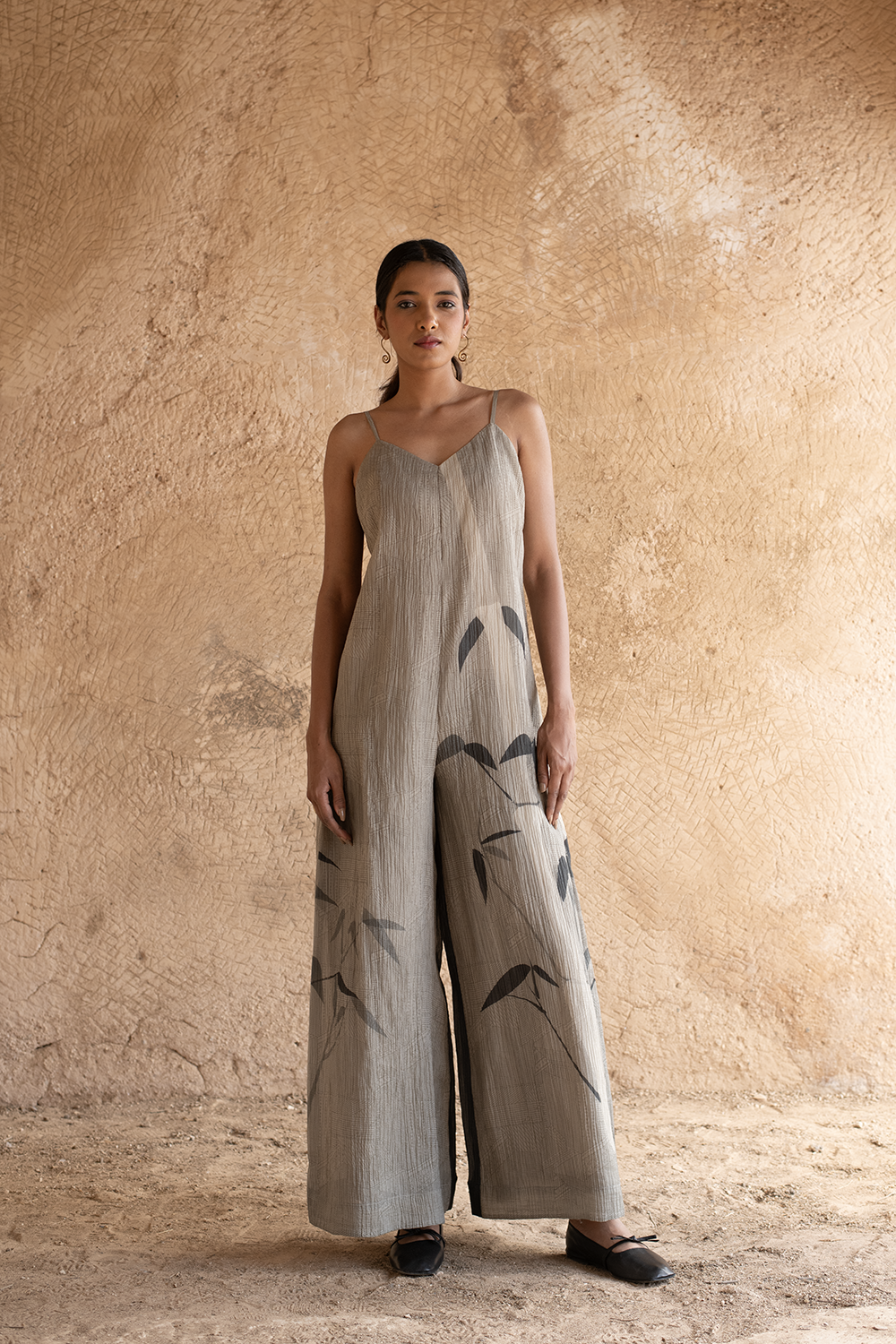 Prism Bamboo Soft Grey Jumpsuit