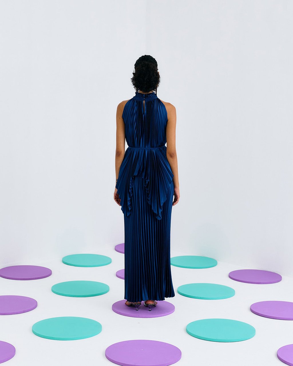 Pleated Mermaid Skirt