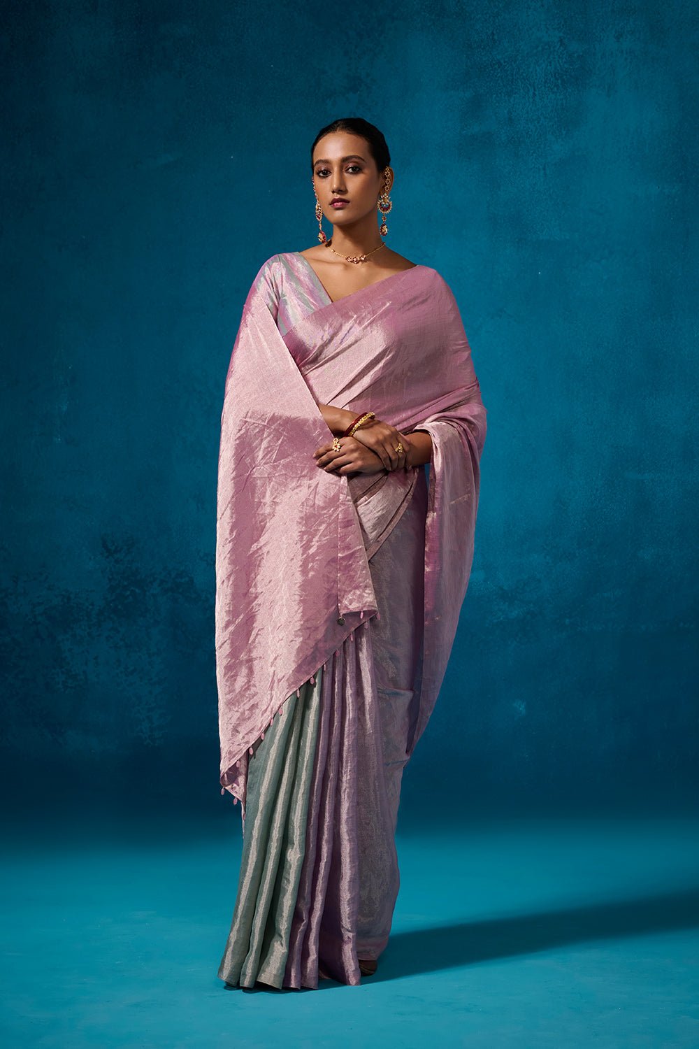 Fauzia with Blouse Fabric