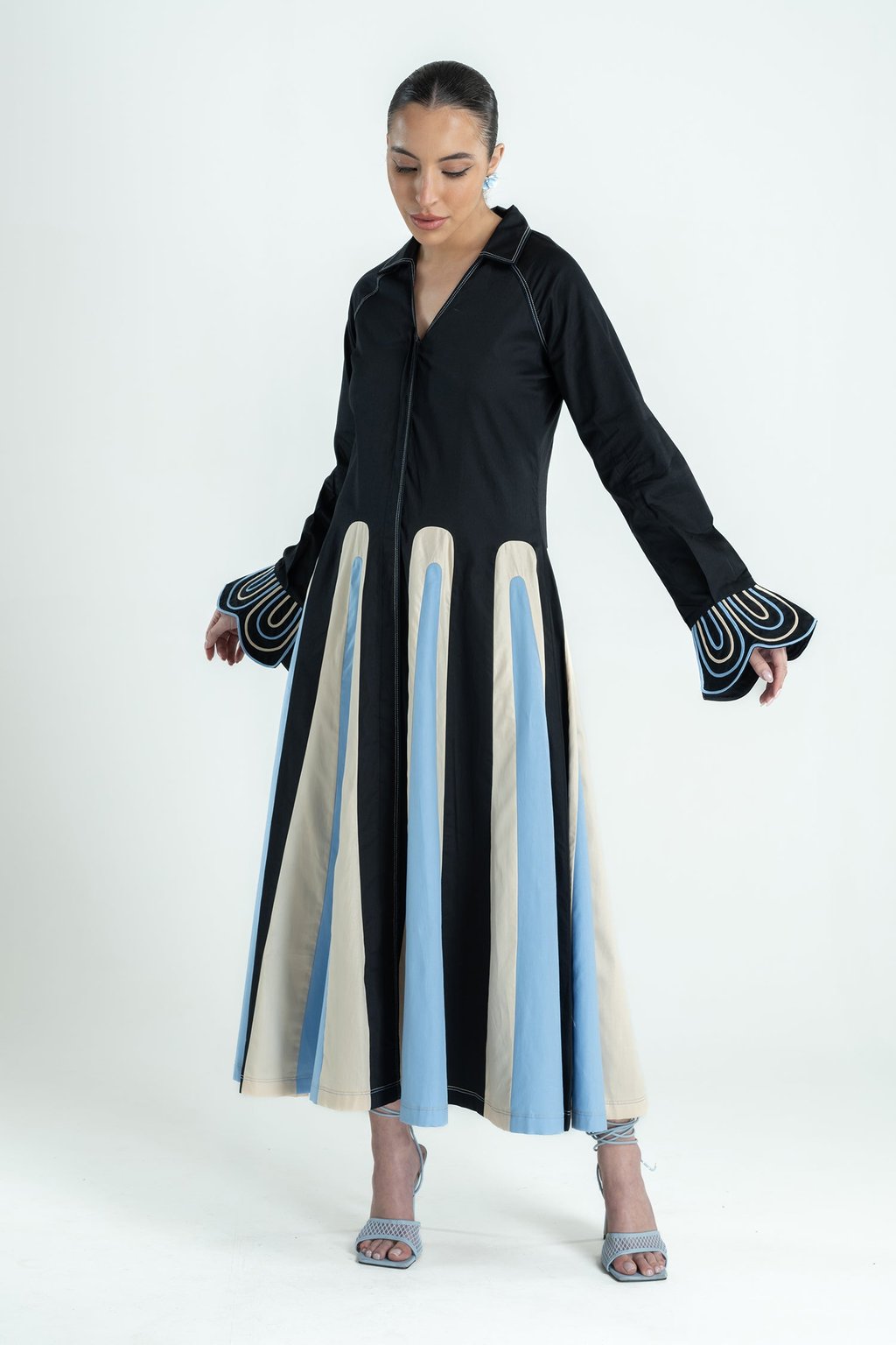 Nerissa Dress Long Black Gcc