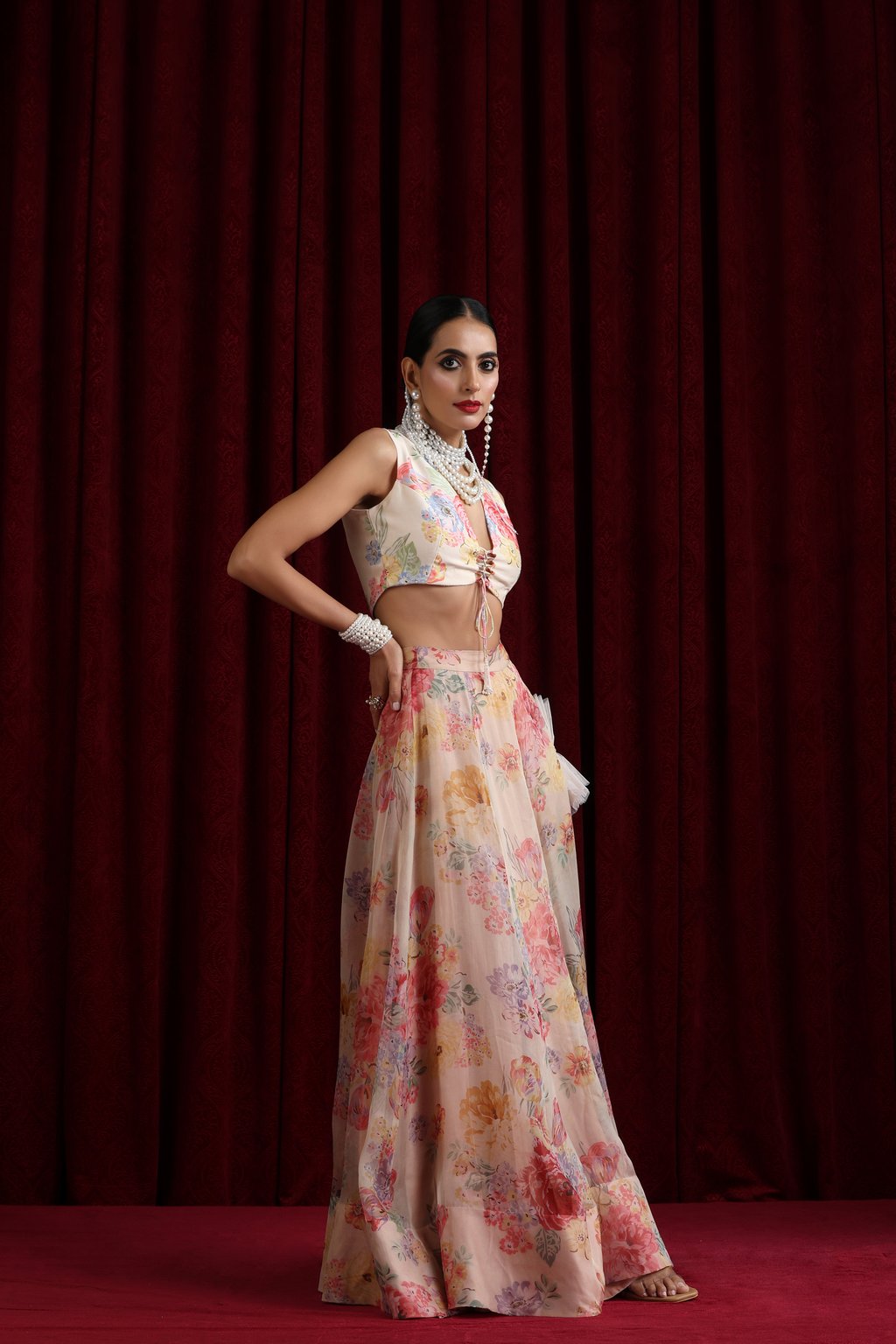 Rose Mahal Lehenga Set