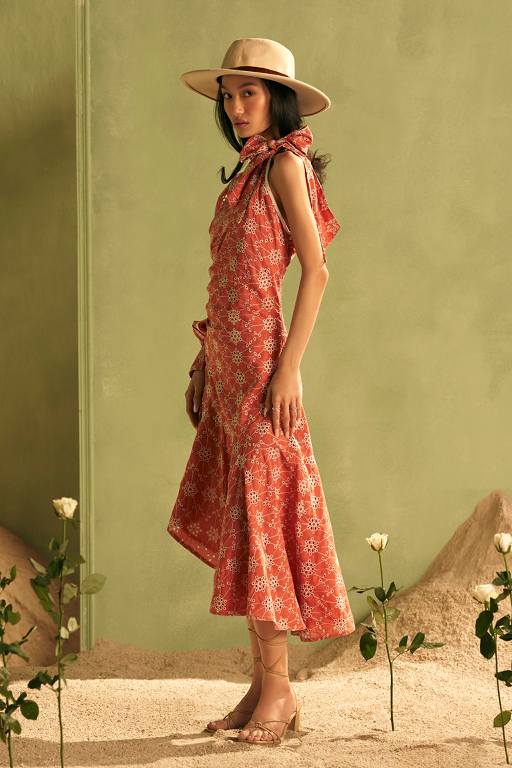 Flattering Eeylet Dress