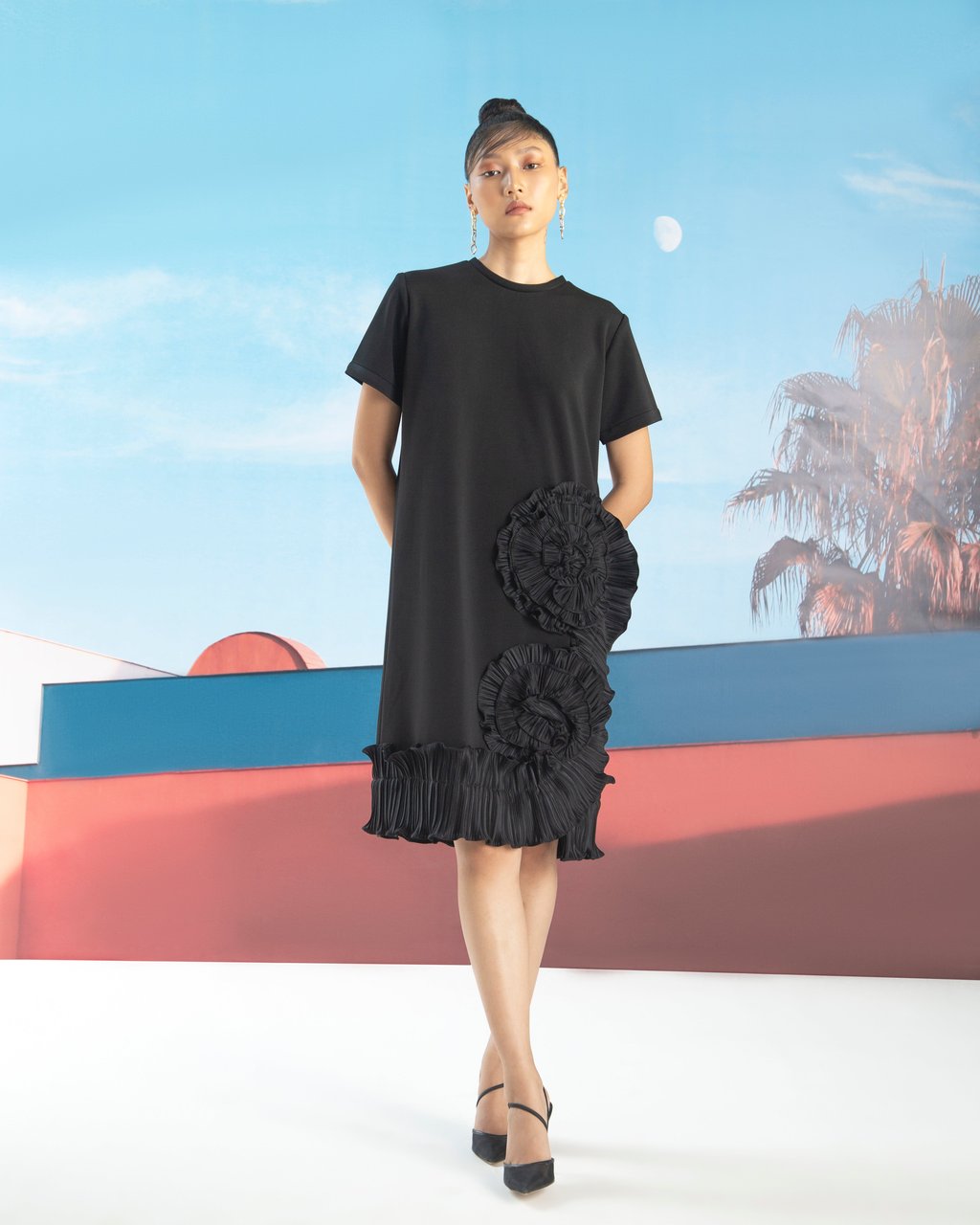 Flower Edge Dress