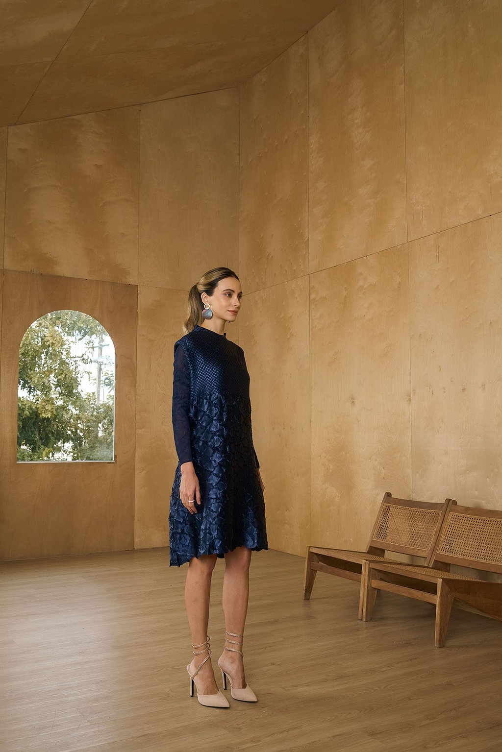 Mermaid Textured Dress