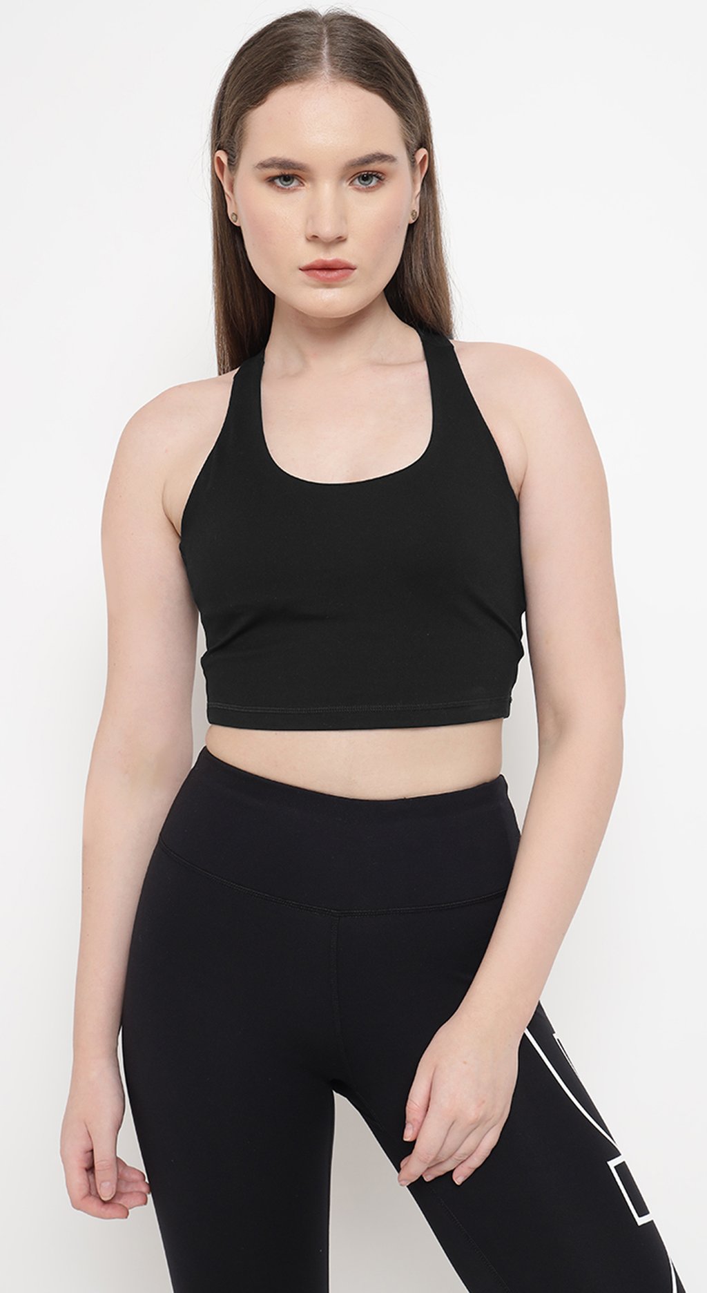 Solid Color Sports Bra