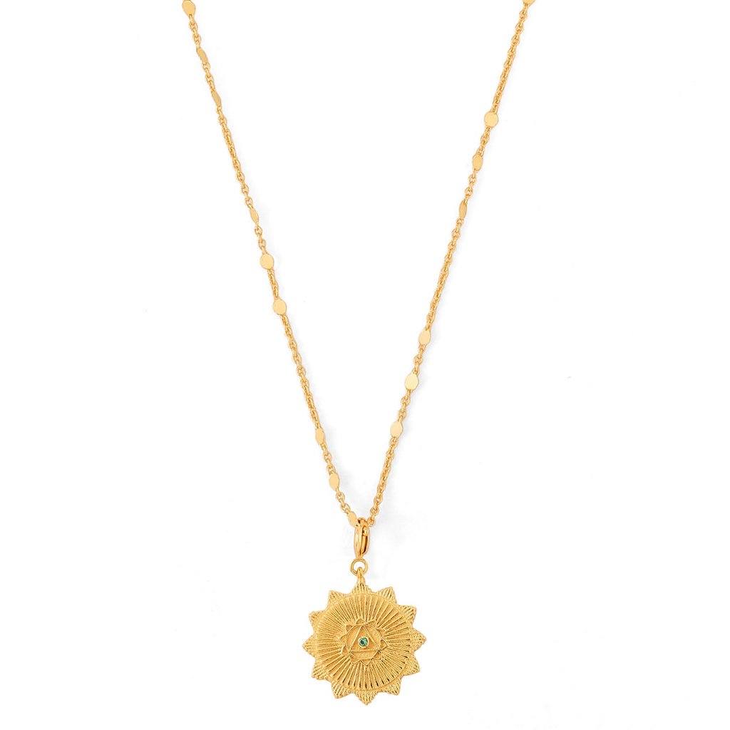 Manipura Chakra Charm Necklace