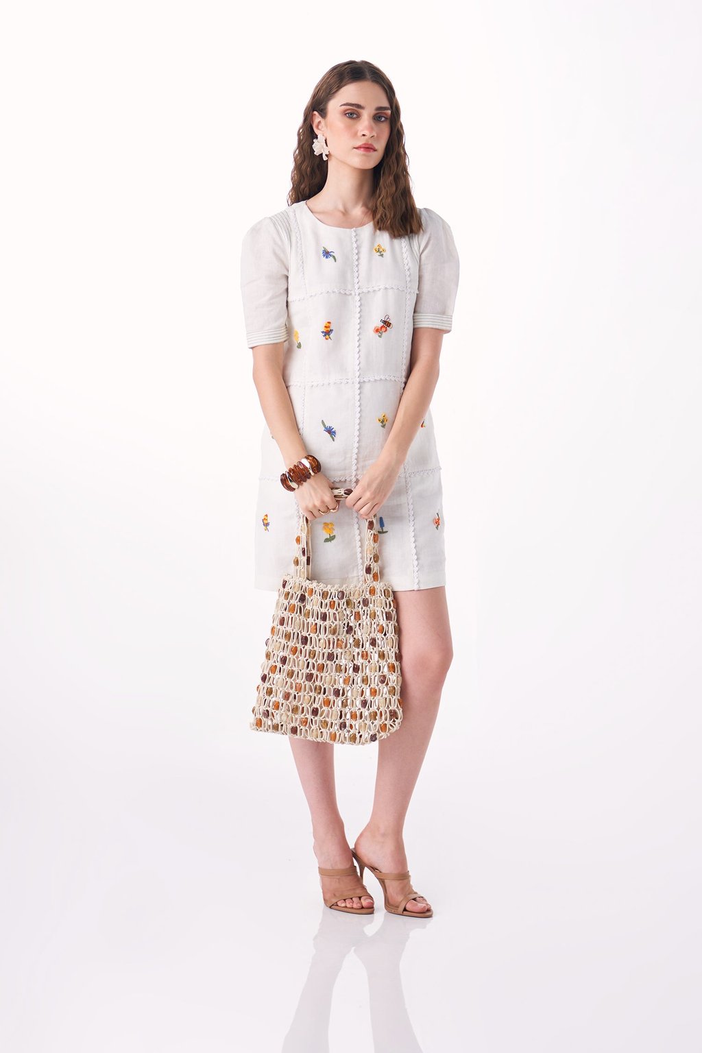 Playful Dress with Sleeves