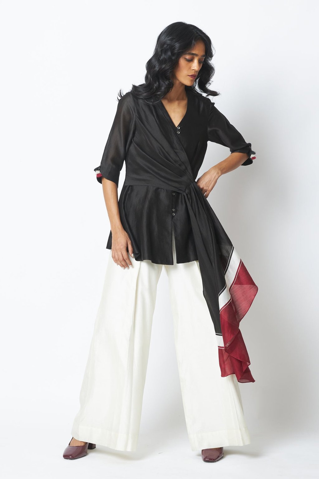 Shefali - The Steppe Top + Wide Leg Pants